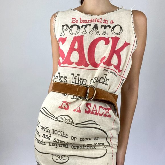 Iconic Marilyn Monroe Pop Art Potato Sack Dress - Picture 13 of 13
